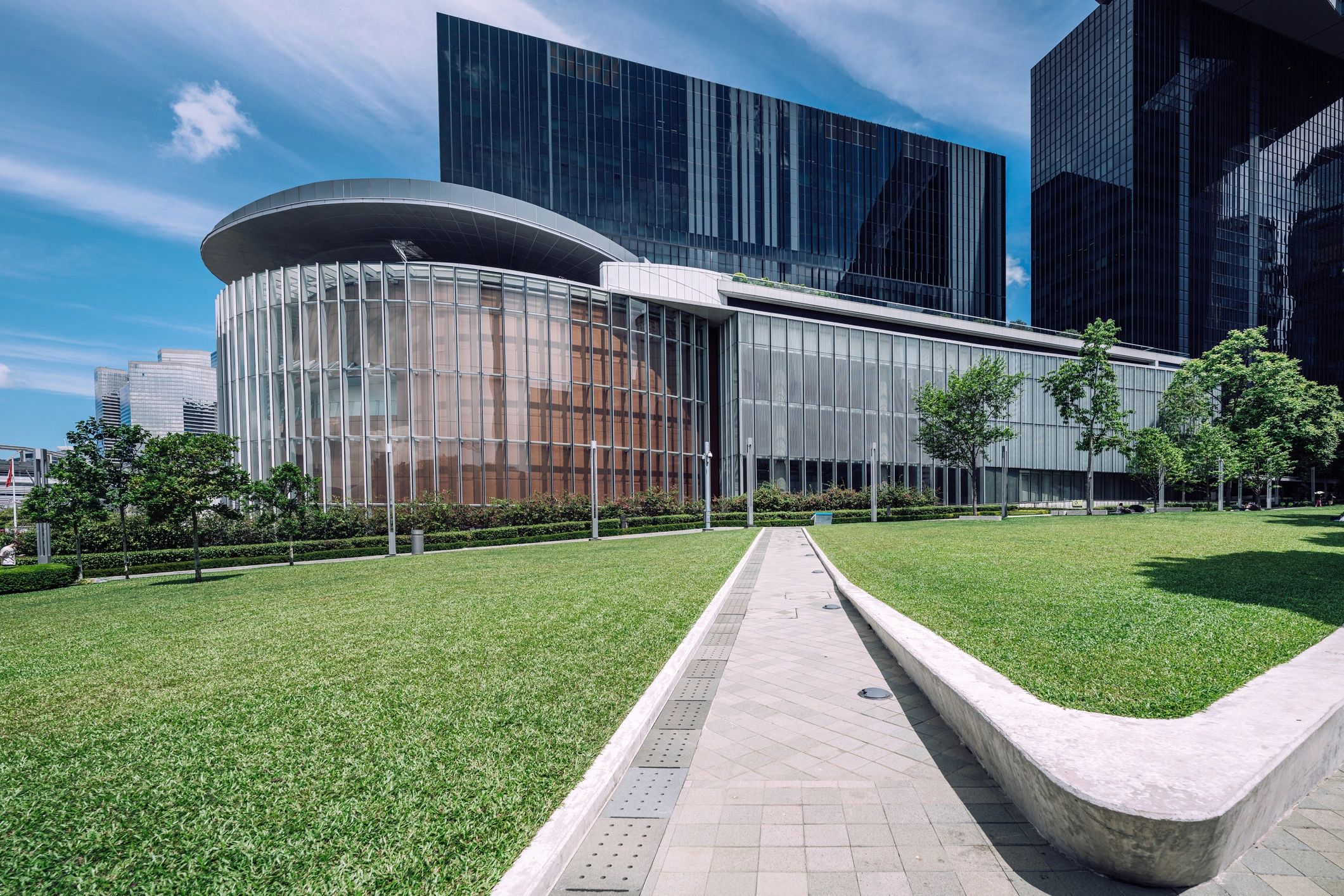 Modern commercial buildings representing real estate investment growth